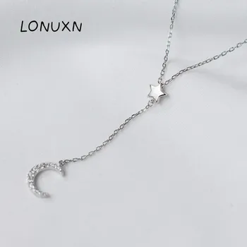 

High Quality Korean Version Fashion Wild Star Moon women Necklace Girl Beautiful Gift Accessories Jewelry Choker Short Necklace