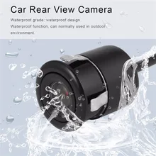 Universal 12V Waterproof 170 Lens Angle Night Vision Car Rear View Bakeup Camera HD CCD Color Parking Assistance with Hole Saw