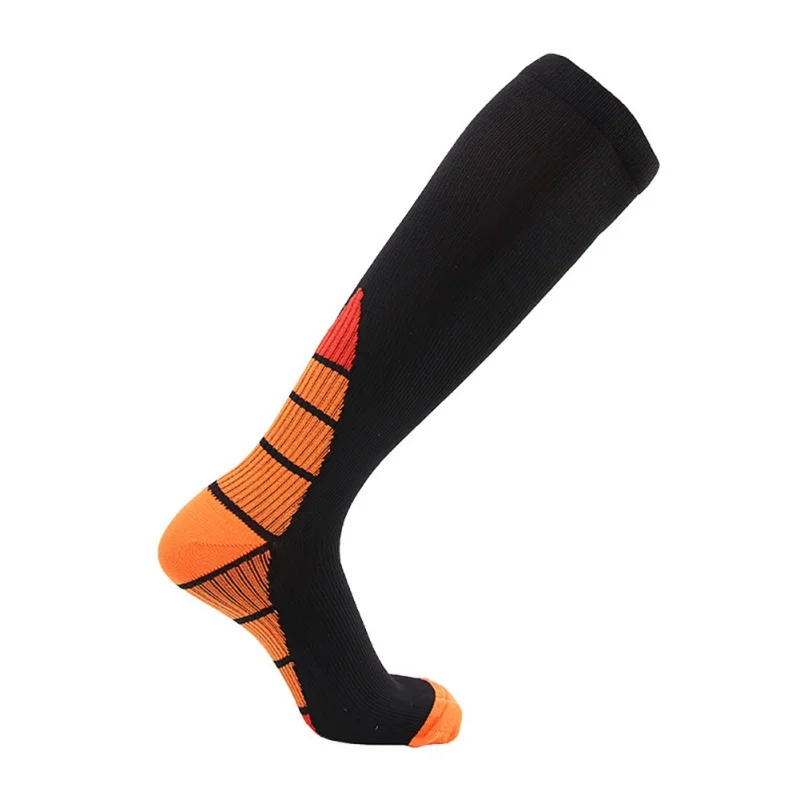 Спортивные носки для футбола, фитнеса, бега, компрессионные эластичные дышащие носки для верховой езды на открытом воздухе