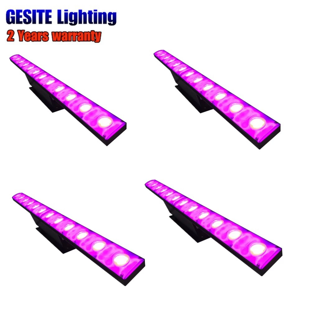 4 шт./лот 2018 Новинка 12x3 Вт 2 в 1 светодиодный светильник 72 шт. RGB 3 SMD 5050 Светодиодный