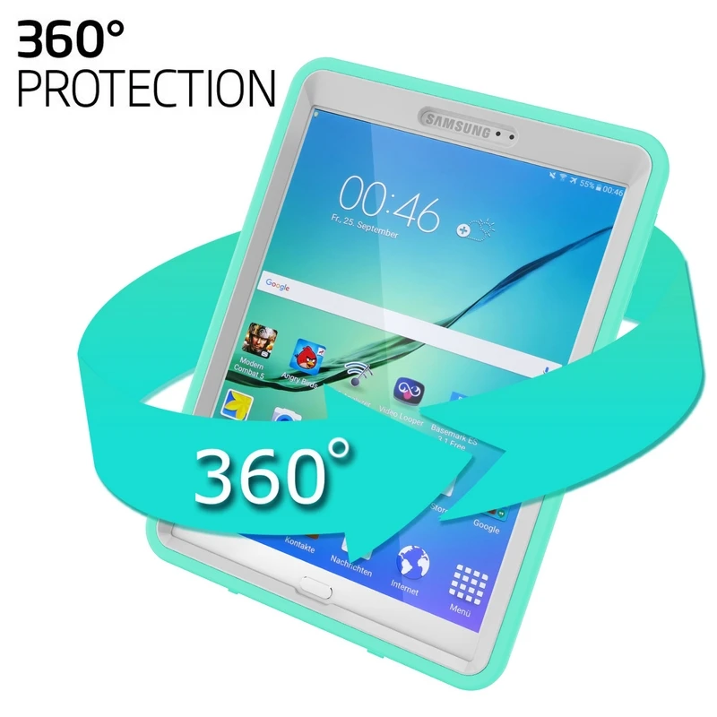 Для Samsung Galaxy Tab S2 9 7 T810 T815 T813N T819N Гибридный трехслойный сверхпрочный защитный