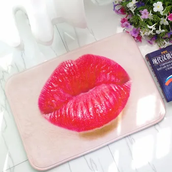 

CAMMITEVER Sexy Lip 3D Printed Tapis Rugs for Living Room Bedroom Entrance Doormat Home Floor Carpet Alfombras De Salon Mat