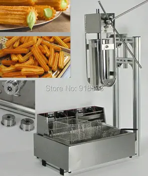 

3 in 1 5L Manual Churro Machine + Working Stand + 12L Deep Fryer