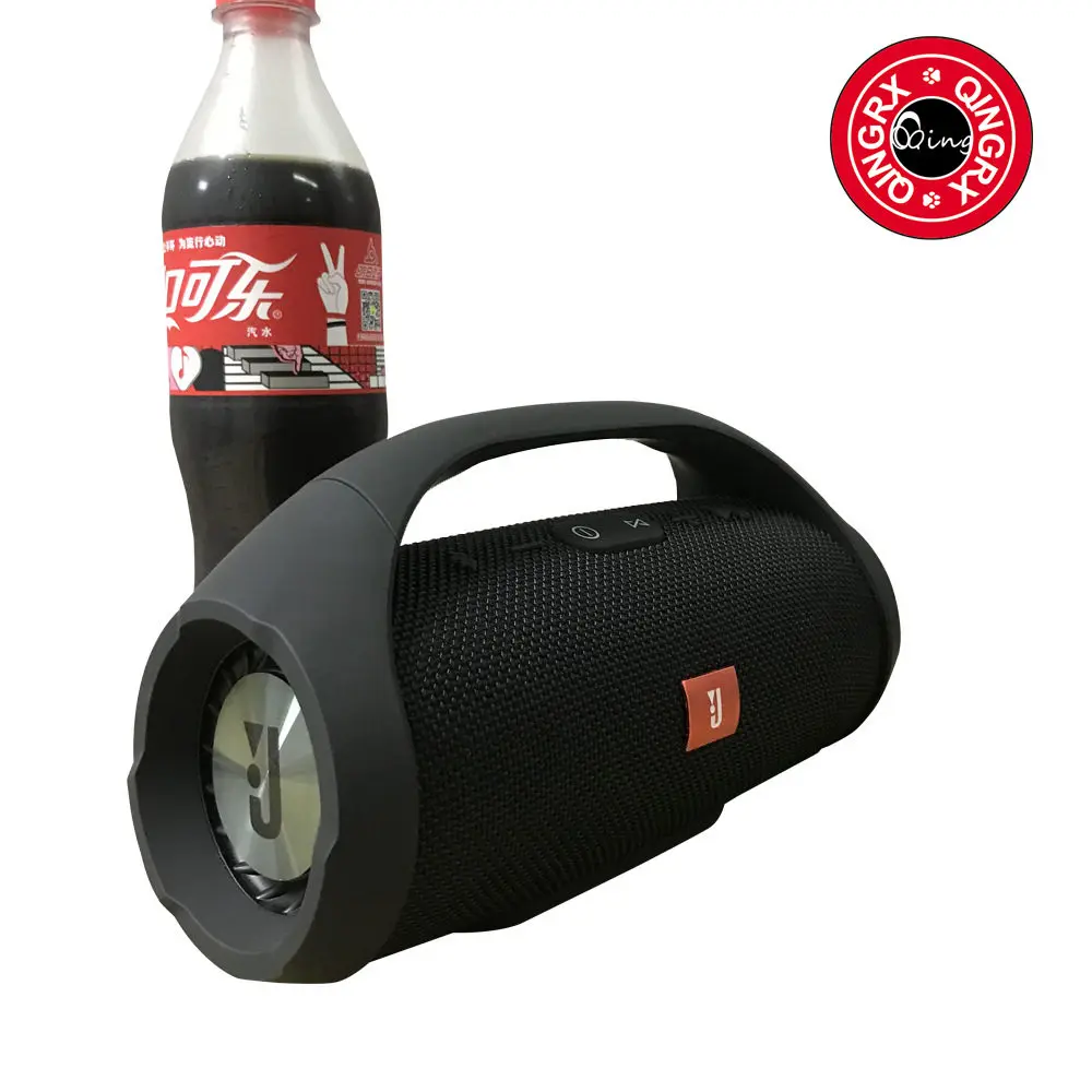 

Wireless Bluetooth Speaker Portable Boom Box Outdoor sports bass Column Speaker Subwoofer Sound Box with FM Radio TF Mp3 Player