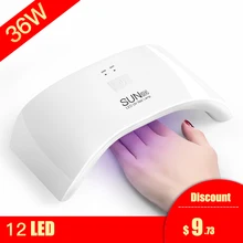Сушилка для ногтей 36 Вт УФ светодиодный светильник для ногтей для гель-лака автоматическое распознавание Сушилка для ногтей 30 S/60 S скрытый экран лампы художественные инструменты USB зарядка