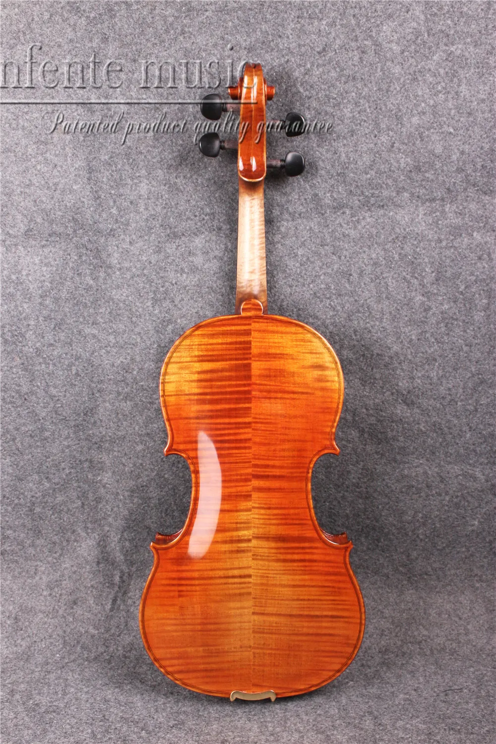 Flame Maple Acoustic Violin 4/4 Powerful Sound Spruce Top Fine Hand
