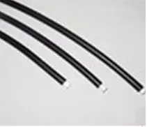 100 м ПВХ черный твердый основной конец эмирования волокна; Внутренний диаметр: 2,5 мм; Наружный диаметр: 4,0 мм