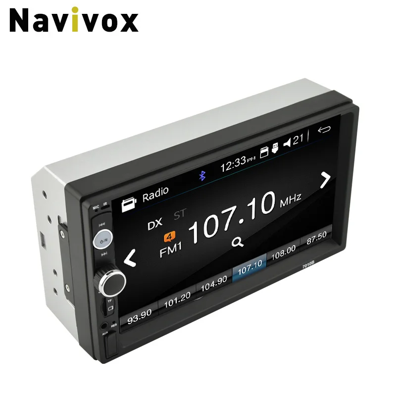 Navivox 2 Din Car Multimedia Player MP5/ MP3 Car Stereo Universal Car Radio MP5 bluetooth Monitor FM/USB/AUX (no dvd)