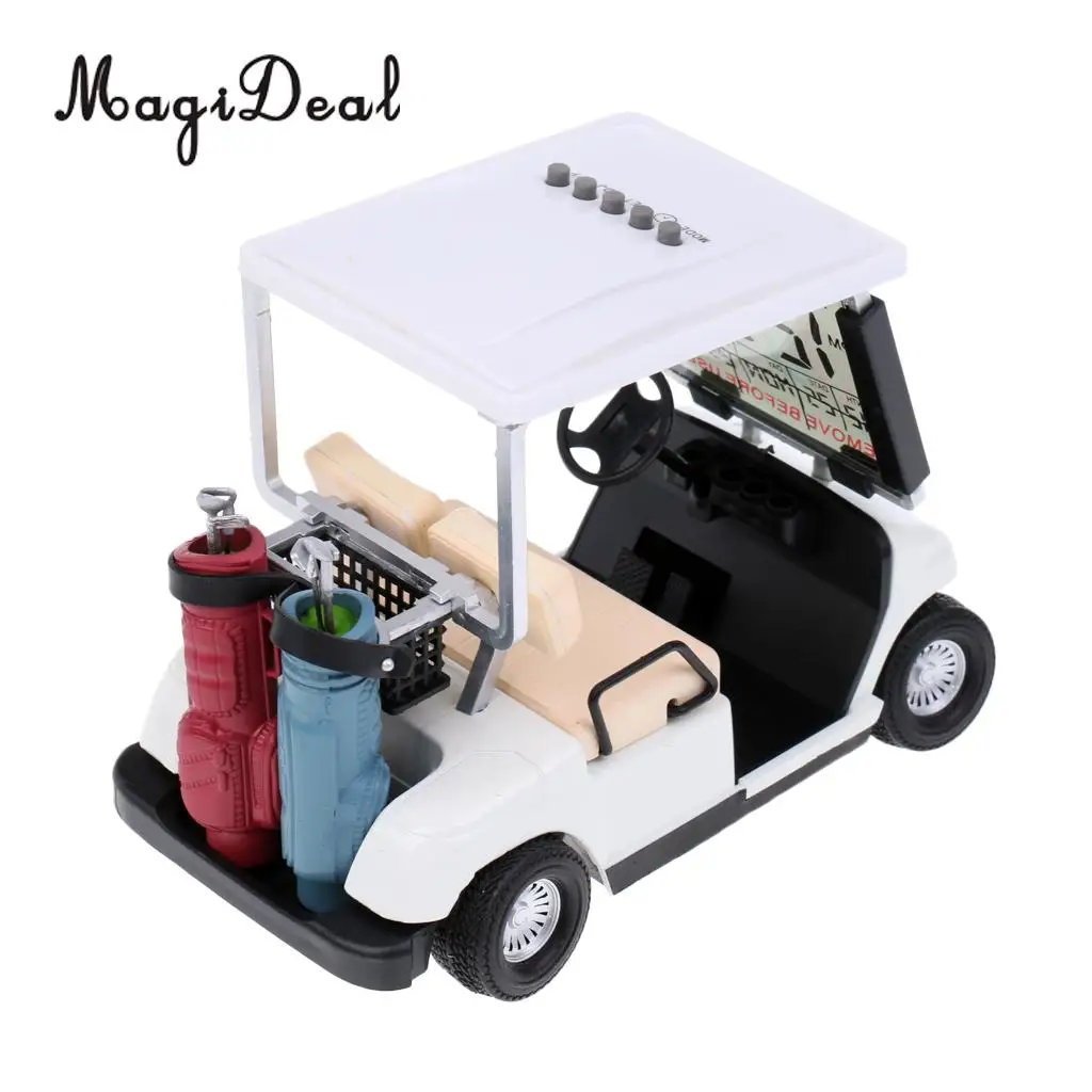 MagiDeal LCD Display Mini Golf Cart Clock Race Souvenir Novelty Golf