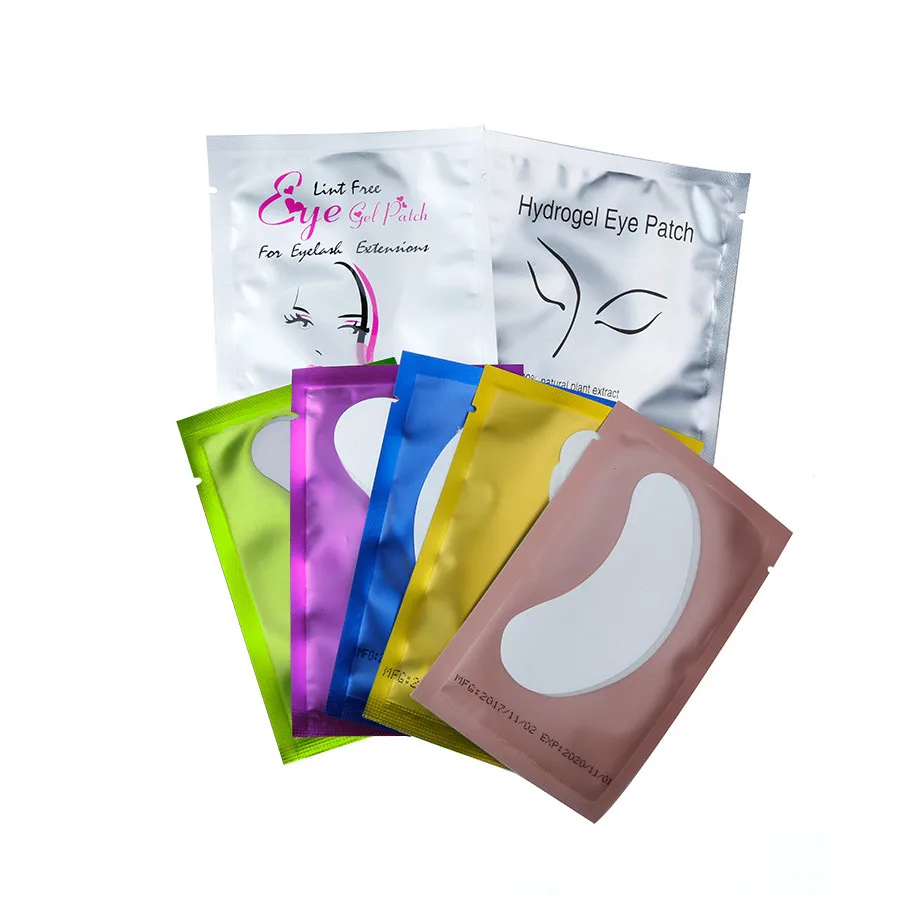 

10pairs/pack New Paper Patches Eyelash Under Eye Pads Lash Eyelash Extension Paper Patches Eye Tips Sticker Wraps Make Up Tools