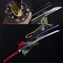 100 Japan Battle Ready Sharp Hand Forget Full Tang Hand forged T10 1095 Spring Steel Real