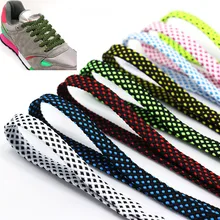 11 цветов, модные шнурки унисекс, прочные, плоские, двухслойные, полые, Полиэстеровые кроссовки, шнурки, спортивные, повседневные, шнурки