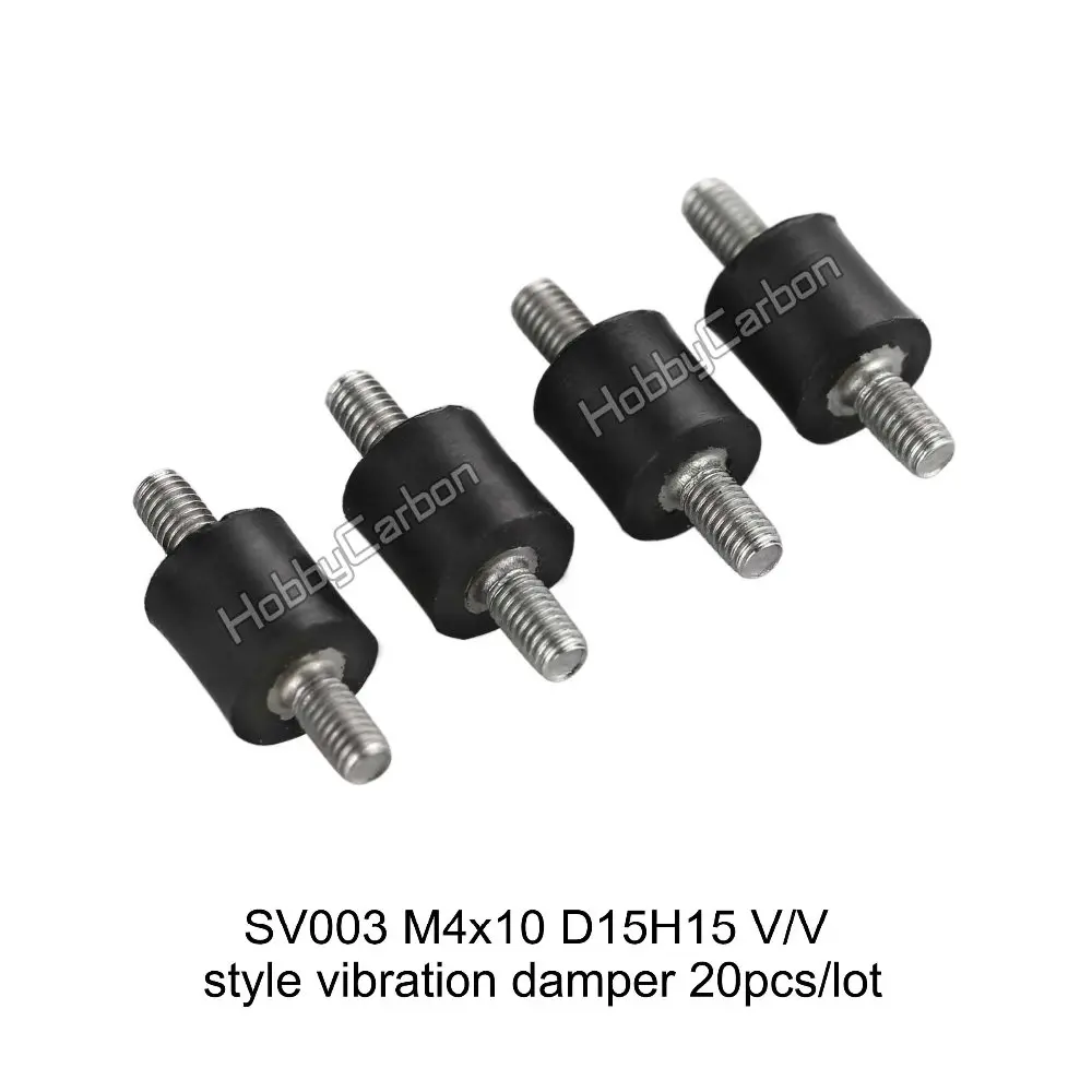 SV003 20pcs/lot M4x10 D15H15 V/V style VIBRATION DAMPER for camera