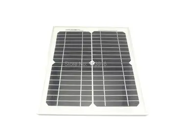

10w monocrystalline solar panel for 12V system, photovoltaic panel, solar module