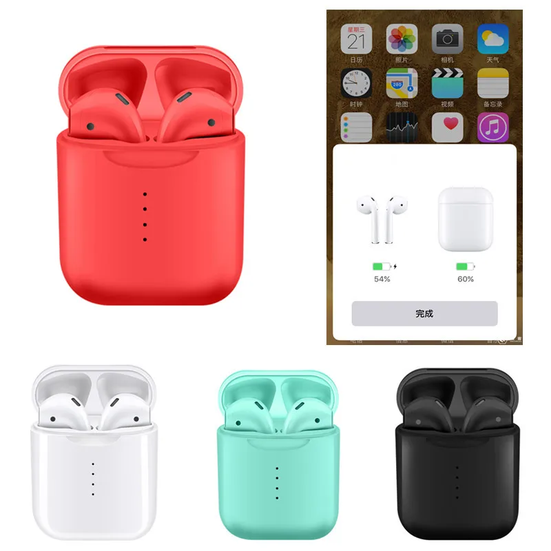 

2019 New V8 TWS Bluetooth 5.0 Earphone Mini Wireless Earpod Touch Earbuds Earphones PK i9s i10 Headset For iPhone Andorid