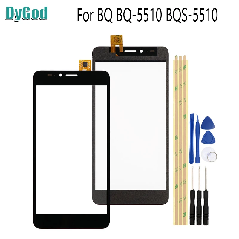 Для BQ Mobile BQ-5510 Strike Power Max 4G BQS-5510 сенсорный Экран планшета Стекло заменить Панель