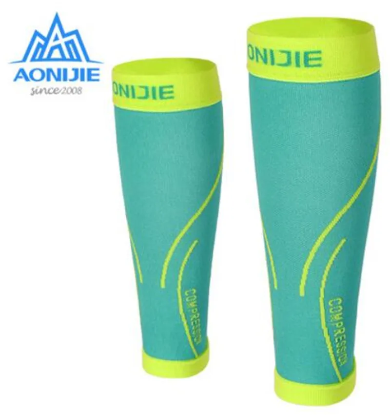 

AONIJIE 1Pair Base Layer Leg Sleeve Shin Guard Cycling Leg Warmers Running Football Basketball Sports Calf Suppot