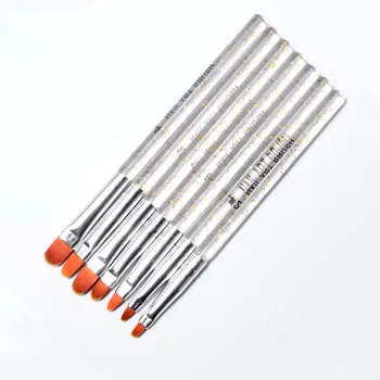 

7pcs/lot Nail Art Brush UV Gel Acrylic Design Builder Salon Tips DIY Nail Art Pen Painting Brush Manicure Tools