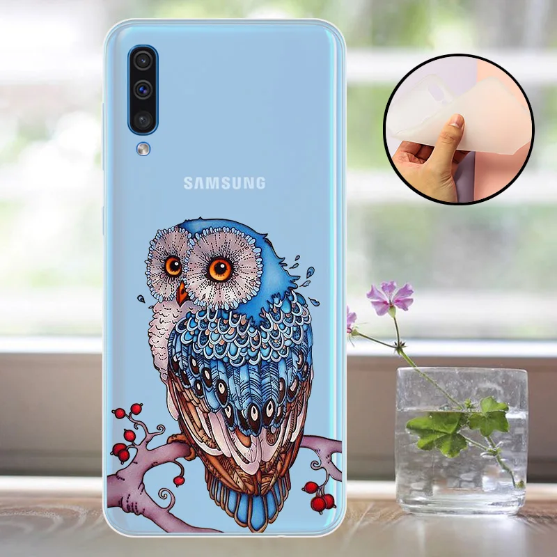 For Funda Samsung A50 Case Cover Silicon Soft Galaxy A50 Phone Case For Coque Samsung Galaxy A50 A 50 2019 A505 A505F Cover