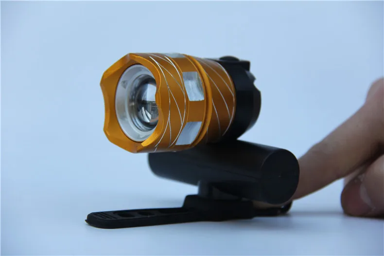 Cheap kava Bicycle Light Power Bank Waterproof USB Rechargeable Bike Light Side Warning Flashlight 700 Lumen 18650 2000mAh 5 Modes 22