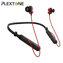 Plextone BX345 Bluetooth Wireless Headphones Neckband HIFI Stereo Bass Earphone With MIC Headset For Phones iPhone Xiaomi Sport sports super bass wireless headphones bluetooth earphone with mic hifi stereo bluetooth headsets for phone headset gamer xiaomi