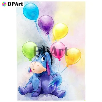 

Diamond Painting 5D Full Square/Round Drill Cartoon Eeyore Buttercup Daimond Embroidery Painting Cross Stitch Mosaic Pic M817