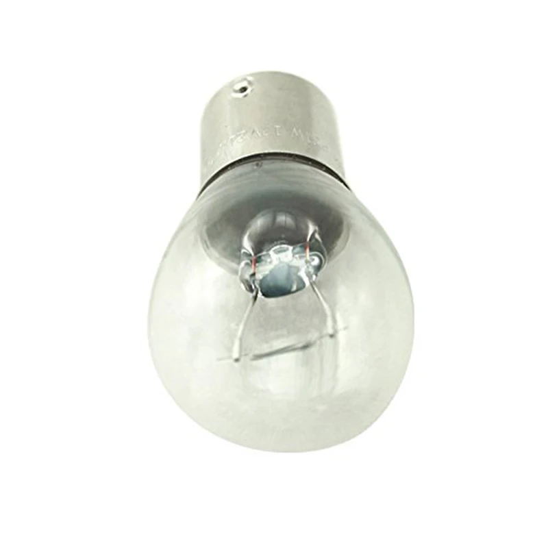 10pcs 1156 BA15S P21W Car Indicator Light Brake Reverse Lamp Parking Light Warm WhiteAmber Yellow Halogen Lamp DC12V (5)