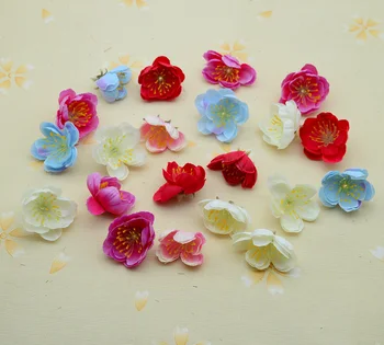 

50pcs Silk Cherry stamen Christmas home wedding decor accessories scrapbooking diy gift wreath artificial flowers fake plastic