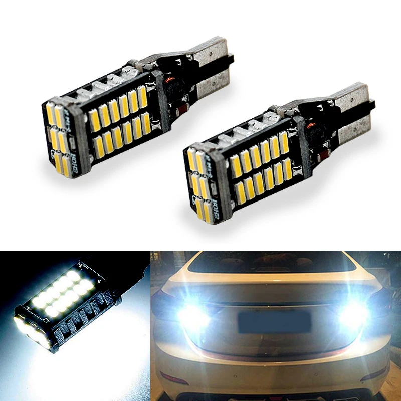 2x T15 W16W Canbus White LED Backup Reverse Light For Hyundai ix20 ix35