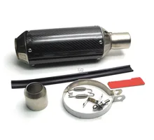 Universal Motorcycle Akrapovic Modified Exhaust pipe For Honda VFR 1200 F 2010 12 13 14-2016 GSX1250 2010 GSX1250 GSX 1250 2010