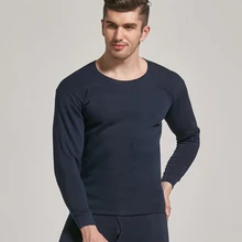 Лидер продаж, мужские зимние комплекты термобелья, толстые плюс вельветовые кальсоны, мужские одноцветные комплекты нижнего белья с длинными рукавами