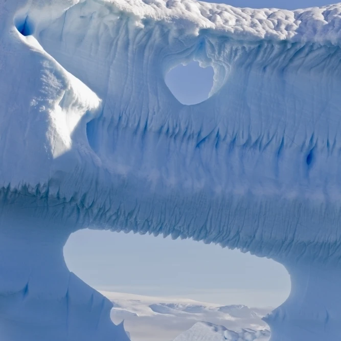 Portion Of A Gigantic Iceberg In Wilhelmina Bay Off Enterprise Island In The Antarctic Peninsula Poster Print (11 x 17)