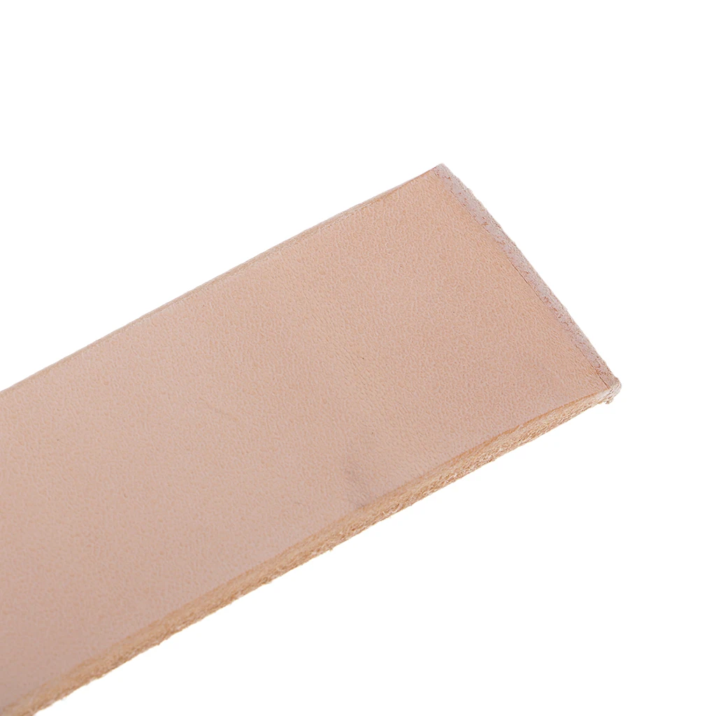 100-135cm Long Natural Genuine Leather Strap Strips for Leathercraft Accessories