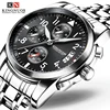 KINGNUOS – montre à Quartz pour hommes, marque de luxe, à la mode, 2022 ► Photo 1/6