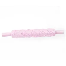 1 шт прокатки Булавки след Вышивка Крестом Картины выпечки Инструменты Фондант тиснением плесень украшения торта пиццы паста ролик антипригарным