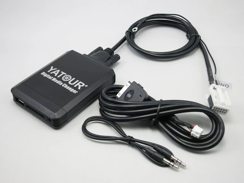 Зарядное устройство Yatour для iPod iPhone USB SD AUX 12pin VW Audi Skoda Seat Quadlock аудио mp3 плеер Blueto|yatour
