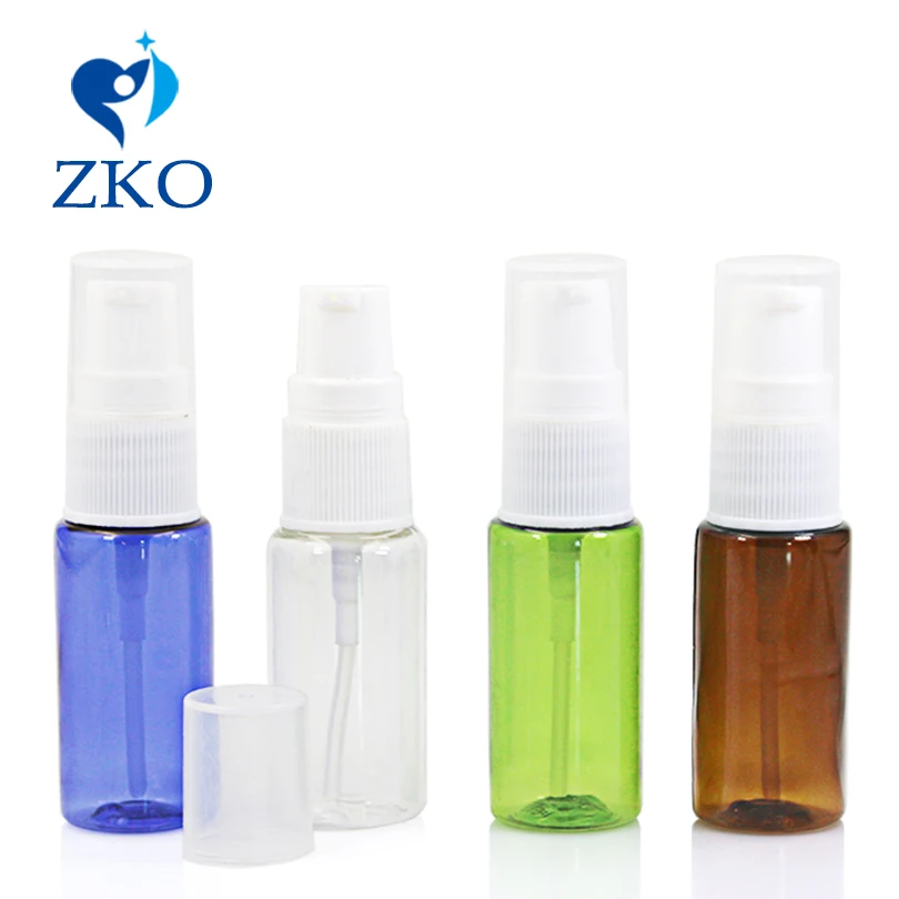 10pcs 15ml Multicolor Cosmetic Dispenser Essential Oil Liquid Sprayer Lotion Bottling Foam Refillable Pump Bottles(A Half Cover) | Красота и