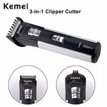 3 in 1 Professional Hair Shearing Clipper Rechargeable Hair Trimmer Hair Cutter Personal Care Set With 2 Detachable Battery
