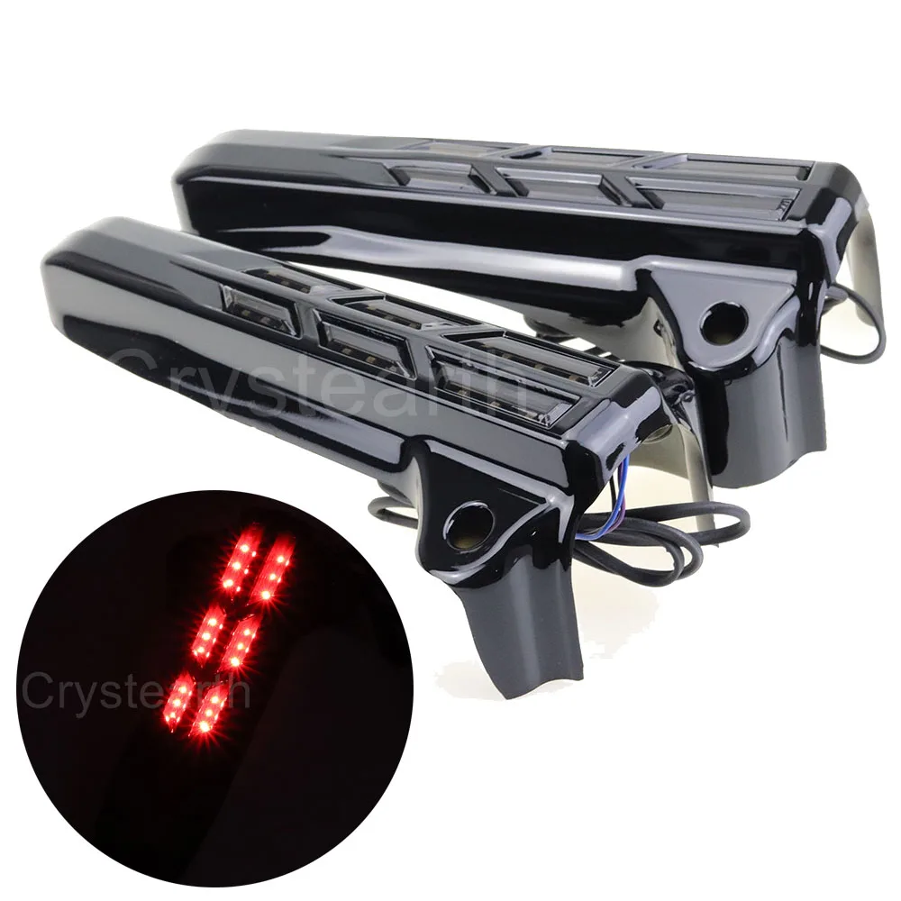 For Harley Touring FLHR FLHX FLHT 2014 later Motorcycle Fork Leg Covers