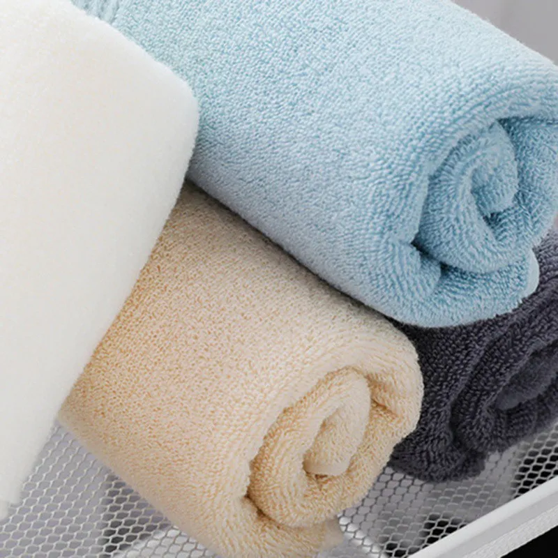 Индивидуальное однотонное полотенце с вышивкой для сезона месяц, популярная пара, полотенце для взрослых из микрофибры, хлопковое Впитывающее мягкое удобное полотенце