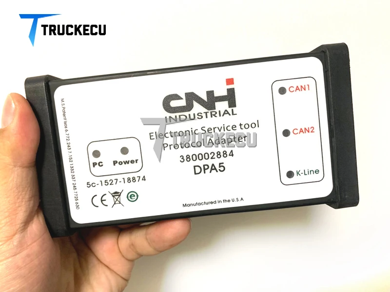  V9.1 CNH electrónica herramienta de servicio 380002884 DPA5 sotfware CNH est nuevo caso Holland cam