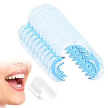 

New New 10Pcs 3 size C Shape Teeth Whitening Dental Equipment Intraoral Cheek Retractor Lip Mouth Opener Tooth Whitener S9