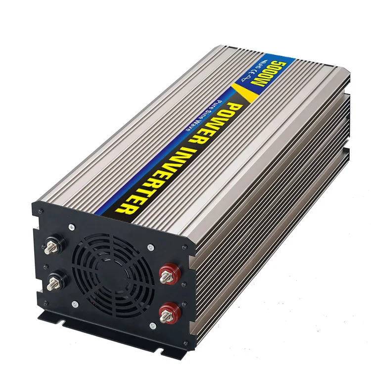 48VDC 5000W DC to AC чистый синусоидальный инвертор 110VAC/220VAC 50 Гц/60 Гц для ветровой системы