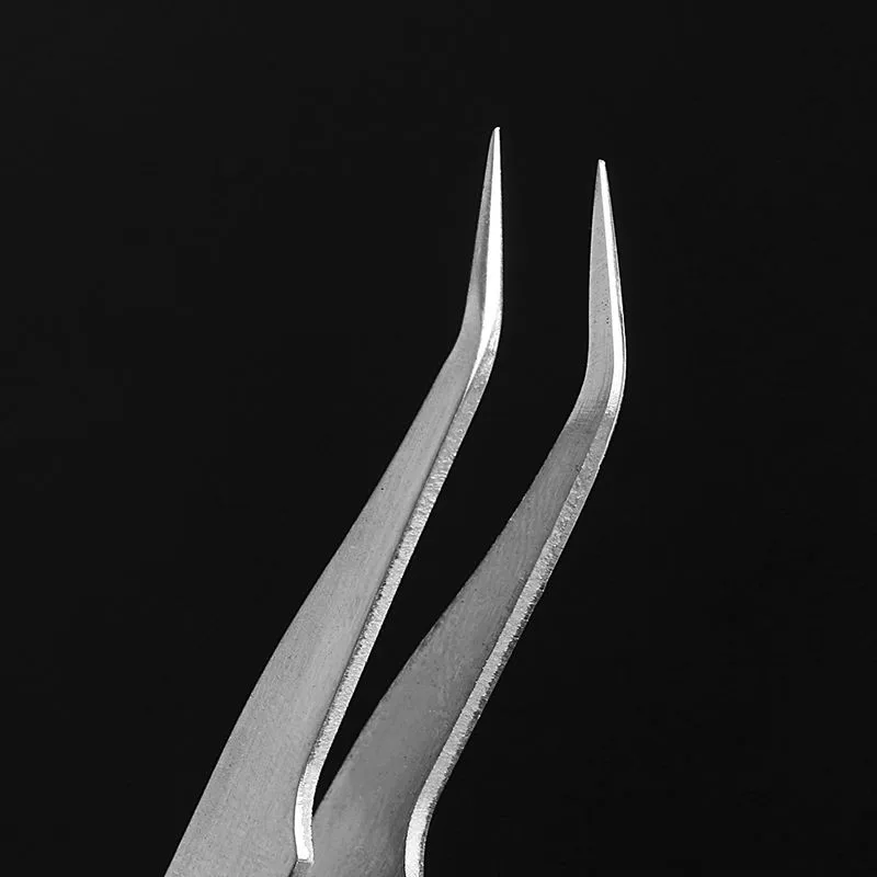 3 Pcs Tweezers Manicure DIY Tools Precision Repair Mounting Tool Set Electronic Anti-Static Stainless Steel Tweezers Best Quality (2)
