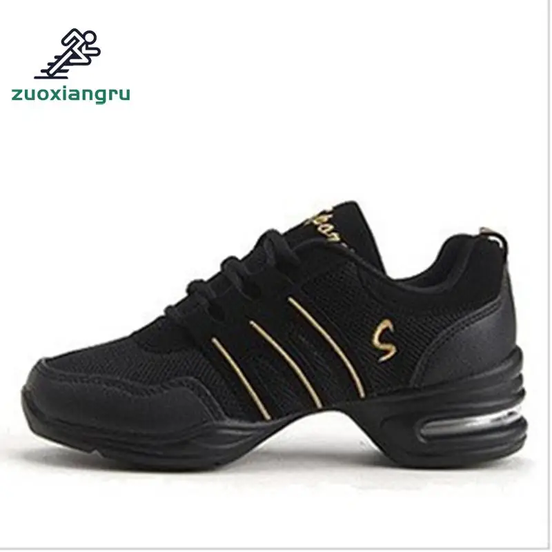 

New Sports Feature Soft Outsole Breath Dancing Shoes Sneakers For Woman Practice Shoes Modern Dance Jazz Shoes Discount