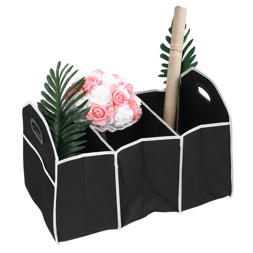 

Folding Collapsible Sturdy Robust Car Storage Box Car Boot Organiser Shopping Tidy Collapsible Space Saving Storage Box