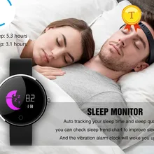 Водонепроницаемые наручные часы кровяное давление спортивный здоровый сон смарт-Браслет фитнес-трекер с пульсометром для девочек подарок