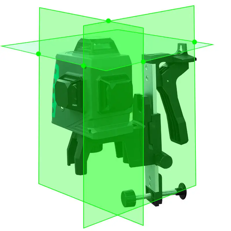 LETER linii laserowych 3D zielony laser Level zielony Laser wiązka laserowa LETER linii laserowych 3D zielony laser Level zielony Laser wiązka laserowa