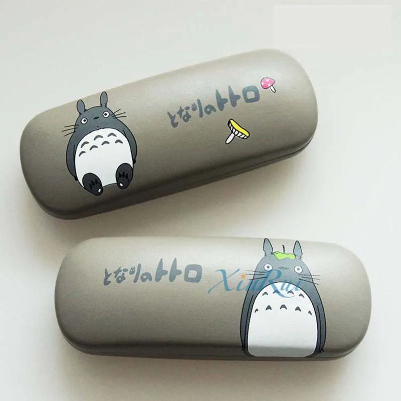 Милый мультфильм очки коробка металлический жесткий женский футляр для очков оптические очки коробка Чехол для очков высокое качество