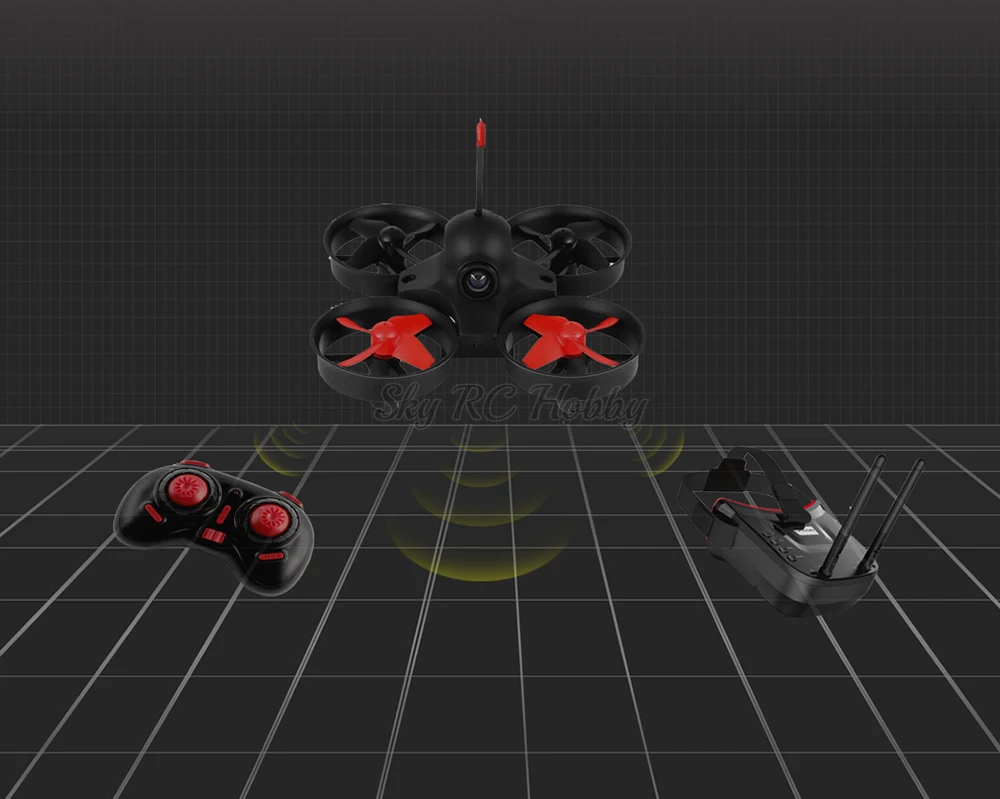 Micro FPV RC Racing Quadcopter Toys With 5.8G S2 800TVL 40CH Camera With 3Inch FB-009 FPV Goggles VR Headset Helicopter Drone (10)